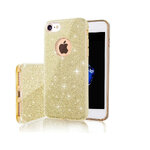 Nakładka Glitter 3w1 do iPhone 15 6,1" złota