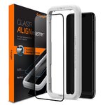 Spigen szkło hartowane Alm Glass FC do iPhone 11 czarne