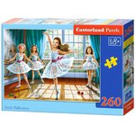 CASTORLAND Puzzle układanka 260 elementów Little Ballerinas - Baletnice 8+