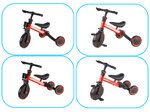 Rowerek Trike Fix Mini biegowy trójkołowy 3w1 z pedałami czerwony