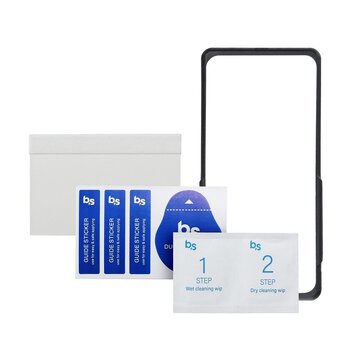 Szkło hartowane Blue Star 5D - do Samsung Galaxy S21 Ultra (full glue/case friendly) - czarny