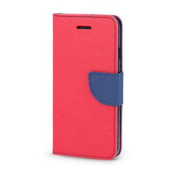 Etui Smart Fancy do iPhone 15 6,1" czerwono-granatowe