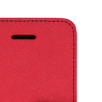 Etui Smart Fancy do Xiaomi Redmi 12C czerwono-granatowe