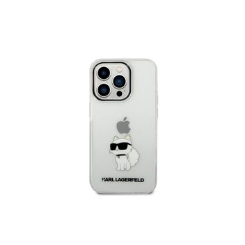 Karl Lagerfeld nakładka do iPhone 14 Pro 6,1" KLHCP14LHNCHTCT transparentna hardcase Ikonik Choupette