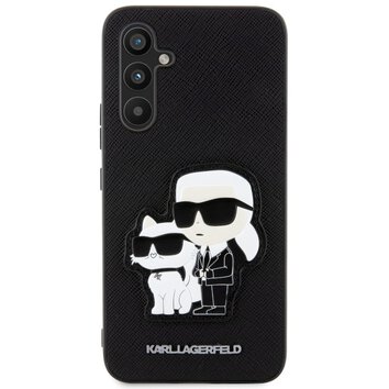 Karl Lagerfeld nakładka do Samsung Galaxy A34 KLHCA34SANKCPK czarna hardcase Saffiano Karl&Choupette