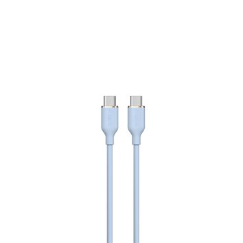 Devia kabel Jelly USB-C - USB-C 1,2 m 60W niebieski
