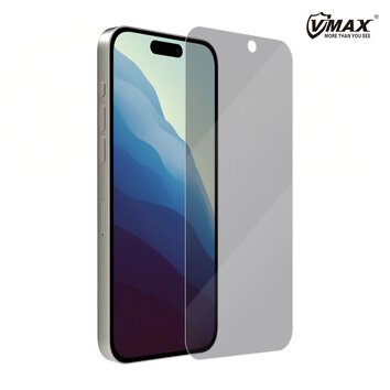 Vmax szkło hartowane 0.33mm 2,5D high clear privacy glass do iPhone 15 Pro Max 6,7"