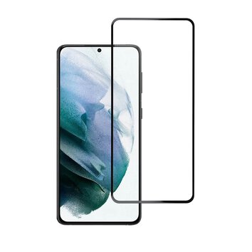 Szkło hartowane Blue Star 5D - do Samsung Galaxy S21 (full glue/case friendly) - czarny