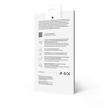 Szkło hartowane Blue Star 5D - do iPhone 12/12 Pro (full glue) czarny