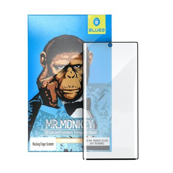 Szkło Hartowane 5D Mr. Monkey Glass - Apple iPhone 13 Pro Max / 14 Plus czarny (Strong Matte)