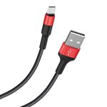 HOCO kabel USB do Typ C Xpress X26 czarno-czerwony