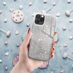 Futera SHINING do SAMSUNG Galaxy A15 5G / A15 4G srebrny
