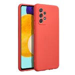 Futerał SILICONE do SAMSUNG Galaxy A52 5G / A52 LTE ( 4G ) / A52S brzoskwiniowy