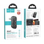 HOCO transmiter FM BT Jack 3,5 mm E73 Pro czarny