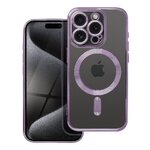 Futera Electro Mag Cover kompatybilny z MagSafe do IPHONE 15 PRO fioletowy