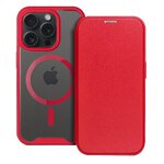 Kabura Smart Mag do IPHONE 15 PRO MAX kompatybilny z MagSafe czerwony