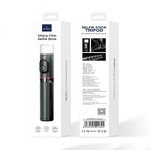 WiWU - Selfie stick Wi-SE003 z funcj tripoda i wbudowan lamp LED