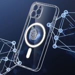 Futera Clear Mag Cover (MID) kompatybilny z MagSafe do IPHONE 12 PRO MAX