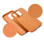 Leather Mag Cover kompatybilne z MagSafe do IPHONE 14 PLUS pomaraczowy