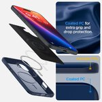 SPIGEN futerał THIN FIT MAG kompatybilny z MagSafe do IPHONE 16 navy blue