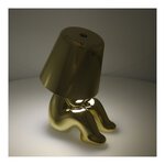 Lampka nocna GOLD MAN Art Deco siedzcy (wzr 4) MLTL
