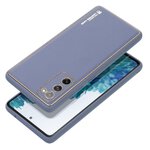 Futera LEATHER Case skrzany do SAMSUNG Galaxy A35 5G niebieski