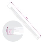Pudełko uniwersalne na nakładki BIAŁE KOMPLET (218x103x15mm)