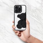 Futerał TEDDY BEAR do IPHONE 15 czarny