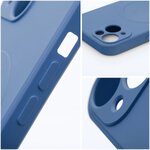 Futerał Silicone Mag Cover kompatybilny z MagSafe do IPHONE 15 PLUS niebieski
