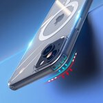 DUX DUCIS futera CLIN MAG kompatybilny z MagSafe do IPHONE 15 Pro transparentny