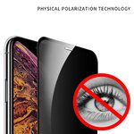 Szkło hartowane X-ONE Full Cover Extra Strong Privacy - do iPhone 11 (full glue) czarny