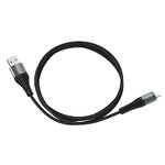 HOCO kabel USB do iPhone Lightning 8-pin COOL X38 1 metr czarny