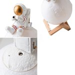 Lampka nocna / nawilacz powietrza ASTRONAUTA Art Deco siedzcy (wzr 5) AFSH
