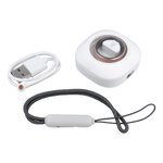 Smart Ring R11M- inteligentny pierścień ze stali ze stacją ładującą rozmiar 12 (21,4mm) złoty