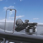 FORCELL F-Grip Excelence uchwyt samochodowy do szyby/deski/kratki magnetyczny czarny