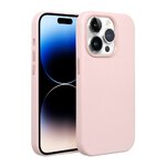 Futerał LEATHER MAG COVER kompatybilny z MagSafe do IPHONE 16 różowy