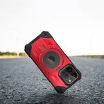 Futera Armor Mag Cover kompatybilny z MagSafe do IPHONE 11 PRO czerwony