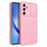 Futera SLIDE do SAMSUNG A34 5G jasnorowy