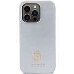 GUESS futera do IPHONE 15 Pro GUHCP15LPS4DGPS (Strass Metal Logo) srebrny