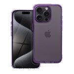 Futerał MATRIX CLEAR do IPHONE 15 Pro Max jasnofioletowy