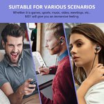 Douszne Słuchawki Gamingowe 3D Stereo Sound z Odłączanym Mikrofonem Wintory M31 Czarne