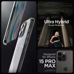 SPIGEN ULTRA HYBRID IPHONE 15 PRO MAX SPACE CRYSTAL