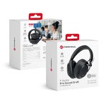 FORCELL F-AUDIO suchawki bezprzewodowe nagowne ANC Pro Sound Craft czarne