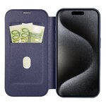 Kabura Smart Mag do IPHONE 15 PRO MAX kompatybilny z MagSafe niebieski