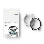 RINGKE SLIM 2-PACK GALAXY WATCH 6 (40 MM) CLEAR & BLACK