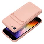 Futerał CARD CASE do IPHONE 7 / 8 / SE 2020 / SE 2022 różowy