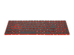Klawiatura laptopa do Acer Nitro 5 AN515 - czerwona (numeryczna, podświetlana)