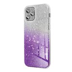 Futerał SHINING do IPHONE 7 Plus / 8 Plus transparent/fiolet