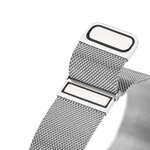 DUX DUCIS pasek MILANESE magnetyczny ze stali nierdzewnej 22 mm srebrny