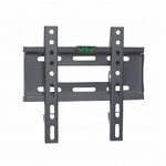 Uchwyt do TV LED / LCD 14 - 43 25KG brak regulacji CV-20 czarny